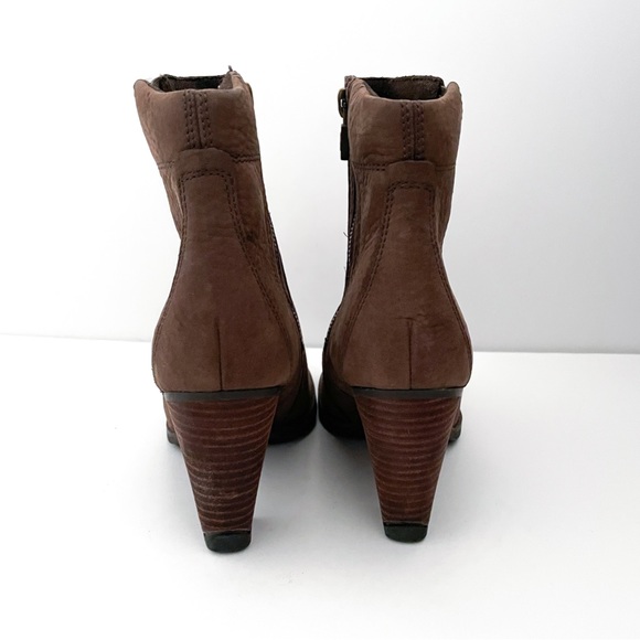 Timberland Earthkeepers Stratham Heights Suede High Heel Ankle Boots - Picture 5 of 12